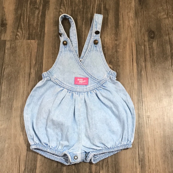 vintage baby overalls